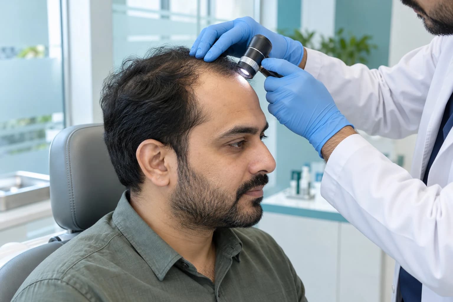 Hair fall in Okara: why diagnosis comes before treatment